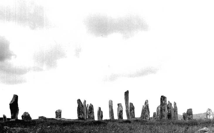 The Standing Stones of Callanish, Lewis, The Hebrides Islands