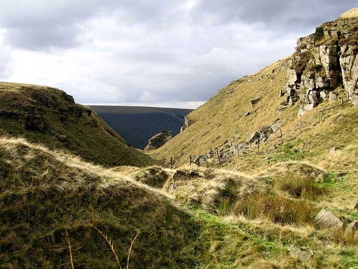Alport Castles, The Peak District, Derbyshire