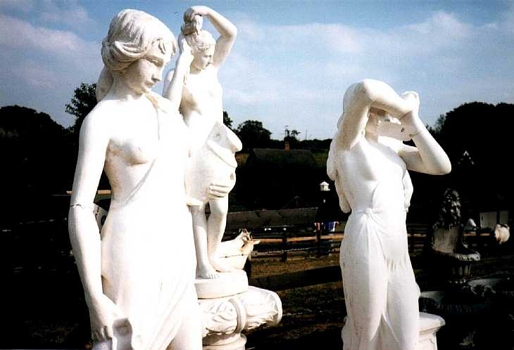 Statues, Roger Harvey's, Hertfordshire