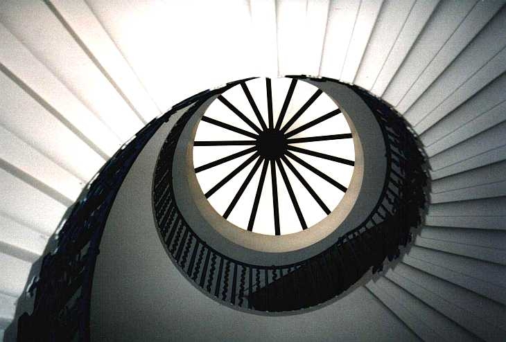 Spiral staircase, Greenwich, London