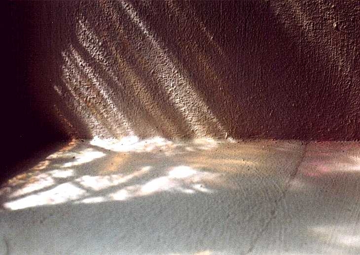 Sunlight through church window, Norfolk