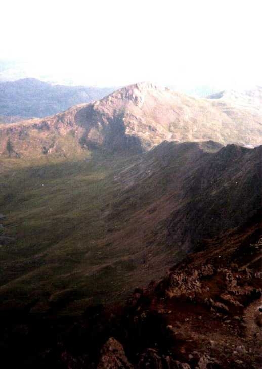 Ridge view, Snowdonia, North Wales