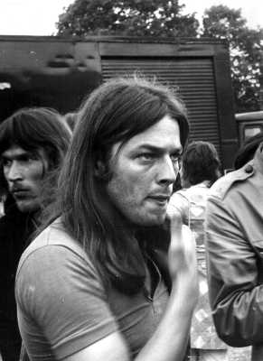David Gilmour of Pink Floyd at Hyde Park, London