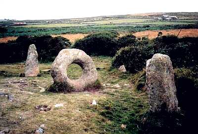 Men-an-tol, Cornwall standing stones