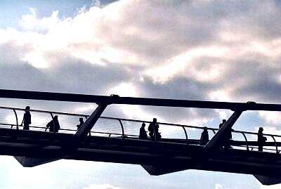 London, The Millennium Bridge