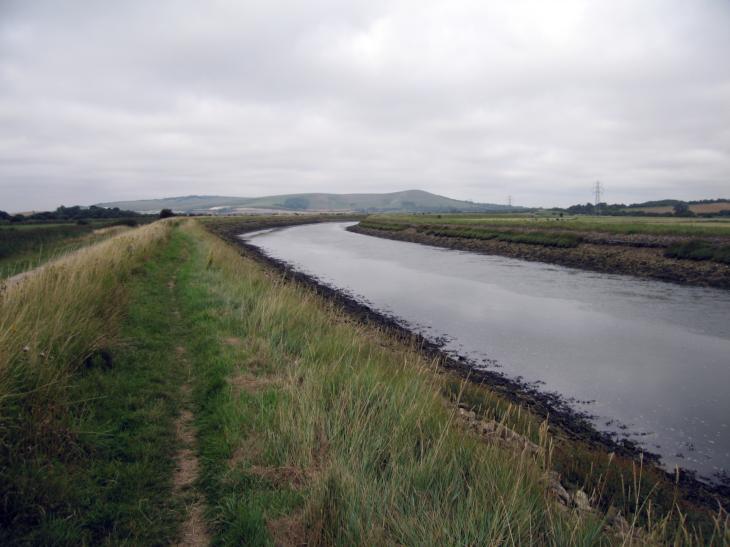 The River Ouse and Mount Caburn